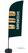 Syna Beach Flag Alu Wind Complete Set Belegde Broodjes Frans - BFAW310-WT21-I496