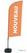 Syna Beach Flag Alu Wind Complete Set Nieuw Oranje Frans - BFAW310-WT21-I503