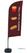 Syna Beach Flag Alu Wind Complete Set Snacks Frans - BFAW310-WT21-I504ECO 2