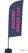 Syna Beach Flag Alu Wind Complete Set Open 24/7 Frans - BFAW310-WT21-I513