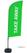 Syna Beach Flag Alu Wind Complete Set Take Away Groen ECO Printmateriaal - BFAW310-WT21-I67ECO 2