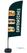 Syna Beach Flag Alu Wind Complete Set Belegde Broodjes Engels ECO Printmateriaal - BFAW310-WT21-I70ECO 2