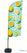 Syna Beach Flag Alu Wind Complete Set Smoothies Citroen ECO Printmateriaal - BFAW310-WT21-I76ECO 2