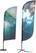 Syna Beach Flag Alu Wind 360 cm Totale Hoogte - BFAW360 3