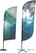 Syna Beach Flag Alu Wind 415 cm Totale Hoogte - BFAW415 3