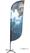 Syna Beach Flag Alu Wind 520 cm Luxe Gevoerde Tas - BFAW520-L 9