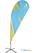 Syna Beachflag Budget Wind en Drop Medium - BFB-M 2