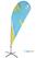 Syna Beachflag Budget Drop Medium Print ECO - BFBD-MG-ECO