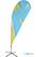 Syna Beachflag Budget Drop Small Print - BFBD-SG