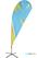 Syna Beachflag Budget Drop Extra Large Print - BFBD-XLG
