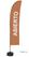 Syna Beach Flag Budget Wind Complete Set Open Brown Spaans - BFBL-WT21-17-I140