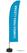 Syna Beach Flag Budget Wind Complete Set Take Away Blauw Spaans ECO Printmateriaal - BFBL-WT21-17-I146ECO