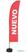 Syna Beach Flag Budget Wind Complete Set Nieuw Rood Spaans - BFBL-WT21-17-I156