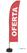 Syna Beach Flag Budget Wind Complete Set Sale Rood Spaans ECO Printmateriaal - BFBL-WT21-17-I160ECO