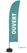 Syna Beach Flag Budget Wind Complete Set Geopend Groen Frans ECO Printmateriaal - BFBL-WT21-17-I488ECO