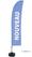 Syna Beach Flag Budget Wind Complete Set Nieuw Blauw Frans - BFBL-WT21-17-I498