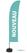 Syna Beach Flag Budget Wind Complete Set Nieuw Turqoise Frans ECO Printmateriaal - BFBL-WT21-17-I499ECO