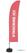 Syna Beach Flag Budget Wind Complete Set hier Aanmelden Grijs Frans ECO Printmateriaal - BFBL-WT21-17-I511ECO