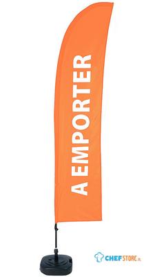 Syna Beach Flag Budget Wind Complete Set Take Away Oranje Frans - BFBL-WT21-17-I595