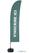 Syna Beach Flag Budget Wind Complete Set hier Aanmelden Groen Frans - BFBL-WT21-17-I598