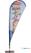 Syna Beach Flag Fiber Wind/Drop Small - BFF-S 2
