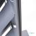 Syna Brochurerek Totem Zilver met Stalen Legplanken - BRT4S 6