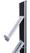 Syna Brochurerek Totem Zwart met Stalen Legplanken - BRTBL4S 3