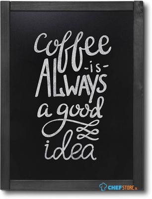 Syna Natura Krijtbord Wandmontage Classic Zwart 60 X 80 cm - CHBEBL60X80