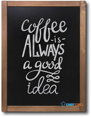 Syna Natura Krijtbord Wandmontage Classic Donkerbruin 60 X 80 cm - CHBELB60X80