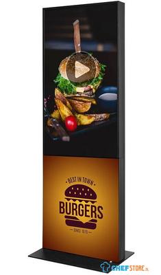 Syna Digitale Totem met Print met 50" Samsung Scherm - DIFTOTEM50ESF