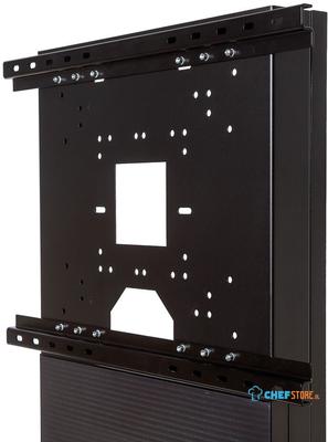 Syna Digitale Etalage Display met Print met 55" QRM Scherm Inclusief Textielprint Voor- en Achterzijde - DISHOPTFR55ESF