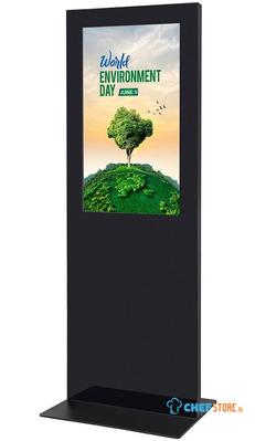 Syna DISTOTEMBL43ESFT Digitale Totem Slim Zwart met 43" Samsung Scherm en Touchfolie