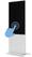 Syna Digitale Smart Line Totem met 55" Samsung Scherm en Touchscreen Wit - DITTOTEM55C9003ESFT