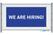 Syna Hekwerkbanner 200 X 100 cm Wij Zoeken Collega's Engels Blauw - FBG200-100-I721