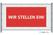 Syna Hekwerkbanner 200 X 100 cm Wij Zoeken Collega's Duits Rood - FBG200-100-I731