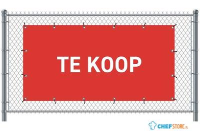 Syna Hekwerkbanner 200 X 100 cm te Koop Nederlands Rood - FBG200-100-I777