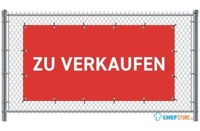Syna Hekwerkbanner 200 X 100 cm te Koop Duits Rood - FBG200-100-I779