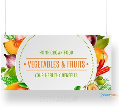 Syna Overhead Banners 60 X 120 cm KAPA® 5 mm Dubbelzijdig - FBH600X1200D-KP5