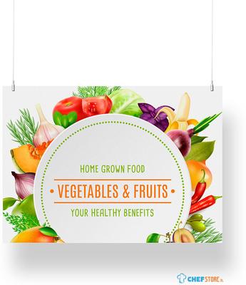 Syna Overhead Banners 70 X 100 cm KAPA® 5 mm Dubbelzijdig - FBH700X1000D-KP5