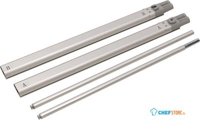 Syna FFW120X200EXT30 FlexFrame Extension Set +30 cm Zilver (Breedte 120 cm)