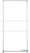 Syna FFW120X250 FlexFrame Wand Set 120 x 250 cm Zilver (incl. Extension Set 50 cm) 4