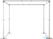 Syna FFWRF100X250 FlexFrame Dak 100 x 250 cm Zilver (incl. Extension Set 50 cm) 4