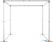 Syna FFWRF120X230 FlexFrame Dak 120 x 230 cm Zilver (incl. Extension Set 30 cm) 4