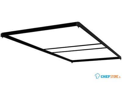 Syna FFWRFBL100X230 FlexFrame Dak 100 x 230 cm Zwart (incl. Extension Set 30 cm)