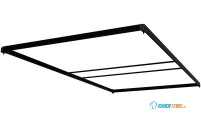 Syna FFWRFBL120X230 FlexFrame Dak 120 x 230 cm Zwart (incl. Extension Set 30 cm)