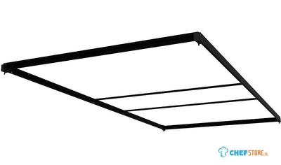 Syna FFWRFBL120X250 FlexFrame Dak 120 x 250 cm Zwart (incl. Extension Set 50 cm)