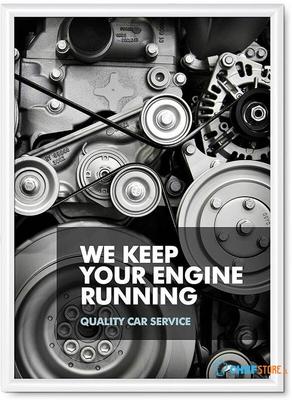 Syna 25 mm Kliklijst Rechte Hoeken 50 X 70 cm Wit - KR50X70G25C9003