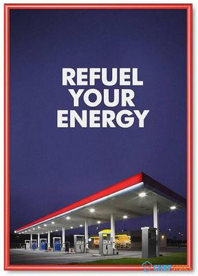 Syna 25 mm Kliklijst Rechte Hoeken A0 Rood - KRA0G25C3020