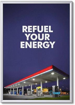 Syna 32 mm Kliklijst Rechte Hoeken A0 Brandwerend B1 - KRA0G32B1