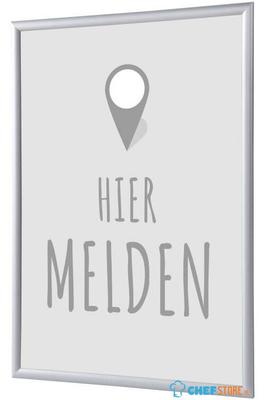 Syna Kliklijst A1 Complete Set hier Melden Grijs Nederlands - KRA1G25LPPI449